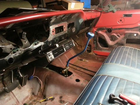 1964 Ford Fairlane - Having some issues with the shifter as it is way too far forward Here shown in Drive