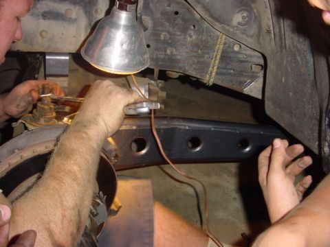 1988 Ford Bronco - Re-attaching coil bucket