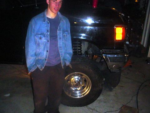 1988 Ford Bronco - That's Beaner standing by the truck