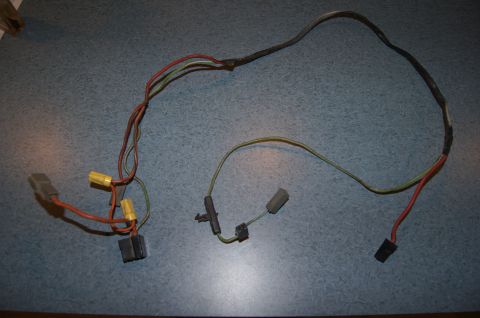 1979 Ford Bronco - This is the ac harness that goes from the control on the dash to the evaporator thermostat switch. The one end is really butchered. Need a…