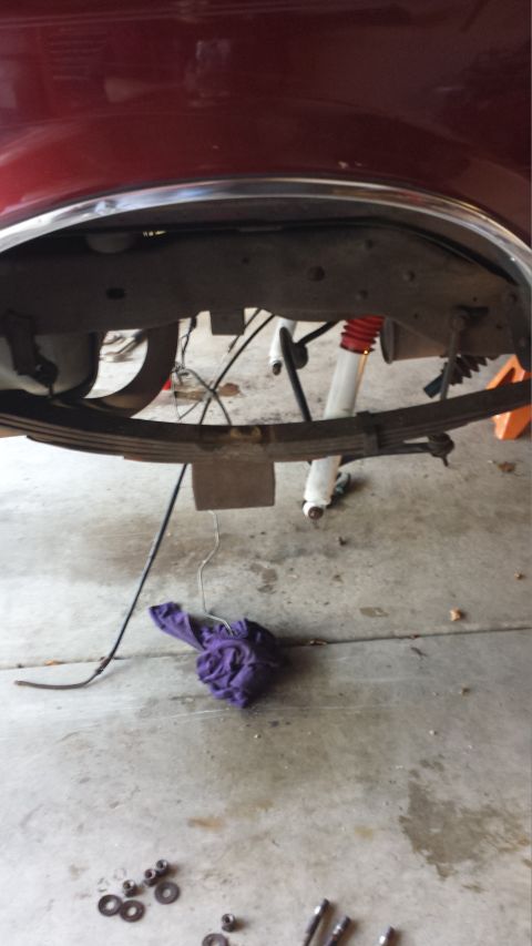 1996 Ford Bronco - Axle all removed