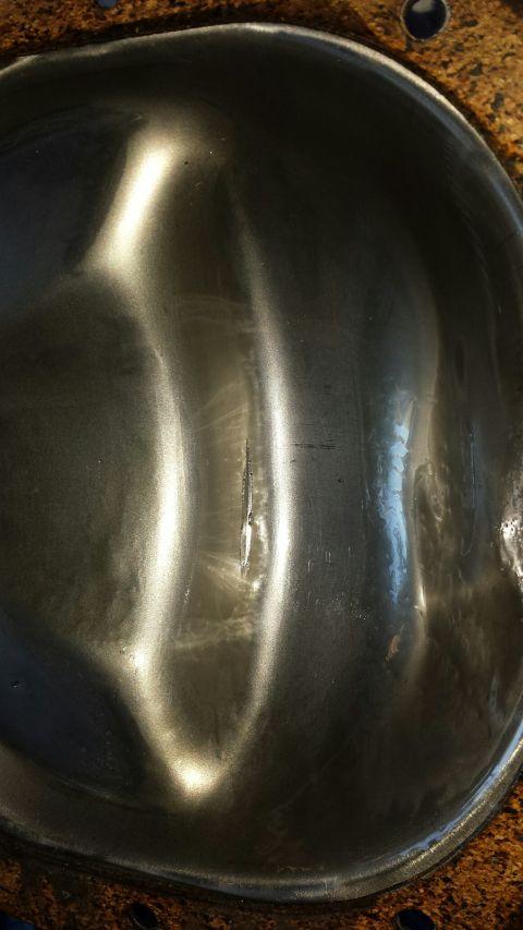 1996 Ford Bronco - stock diff cover scored by 4.56s
