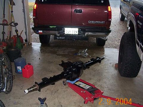 1986 Ford Bronco - fresh from the powdercoater