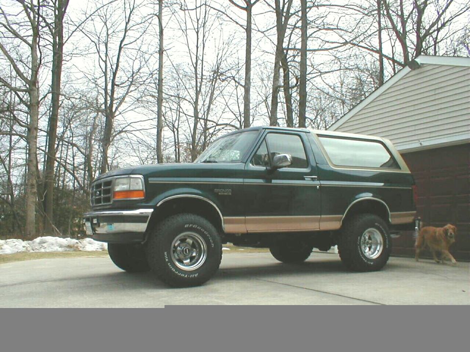 4" Trail Master suspension lift.  more pictures soon.