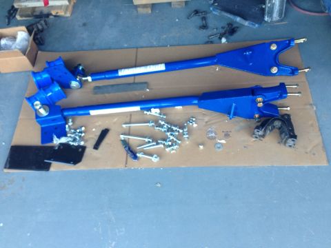 1978 Ford Bronco - James Duff extended radius arms for the new lift