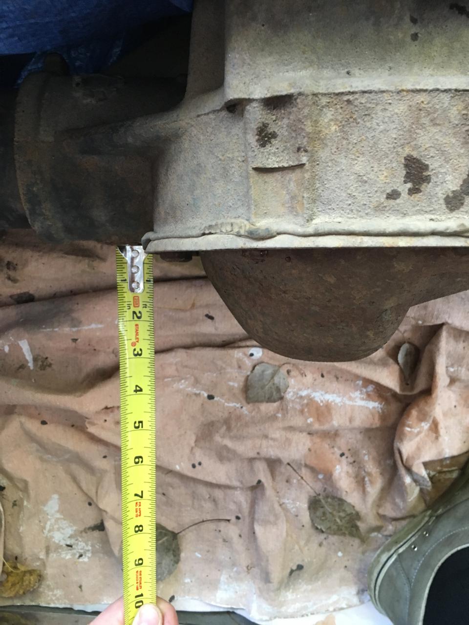 stock diff cover distance