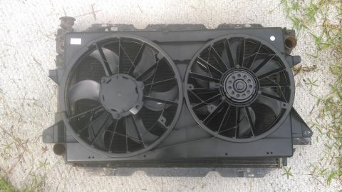 1990 Ford F-250 - Dual electric fans from a 04-07 Ford Freestar. its Dorman 620-144 and cost about ~120$ depending on supplier this is on a 80-96 bronco/f-se…