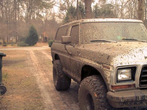 1978 Ford Bronco - Little mud never hurt anybody
