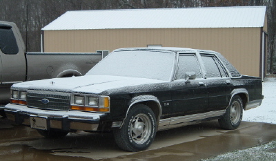 1989 Ford Crown Victoria LTD - Snow Show