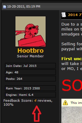 2000 Ford Crown Victoria - A forum post displays user information and text, including a date and a reference to a 2014 vehicle.