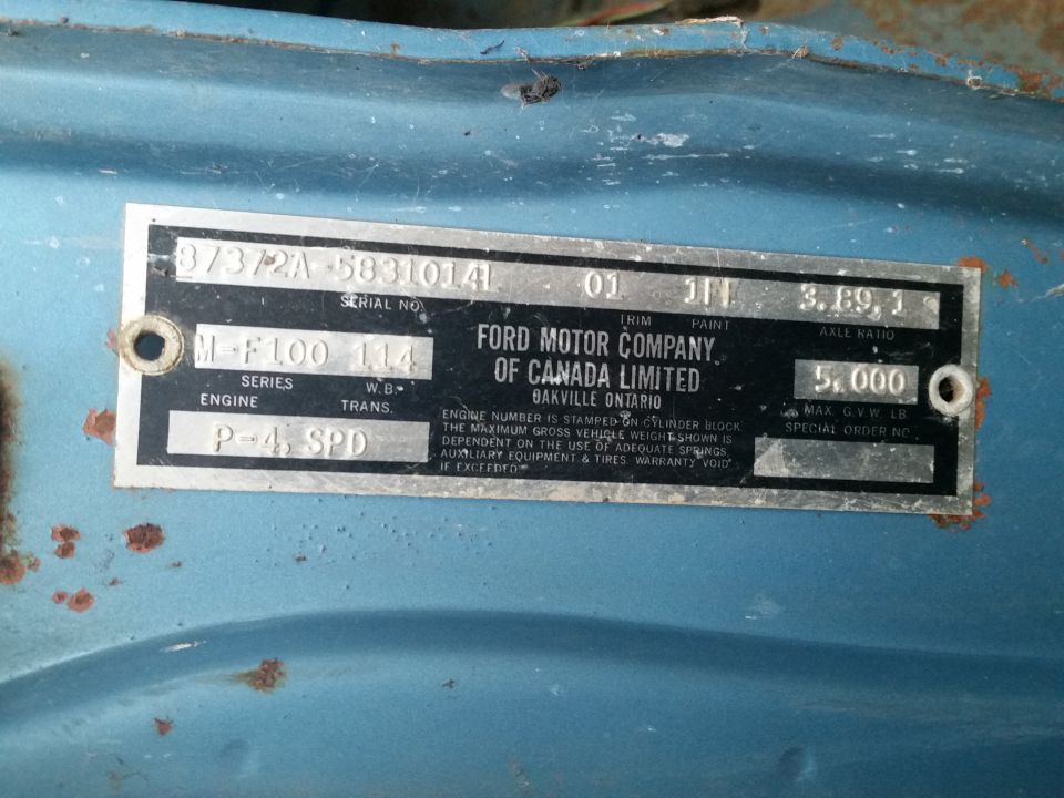 1962 Mercury M 100