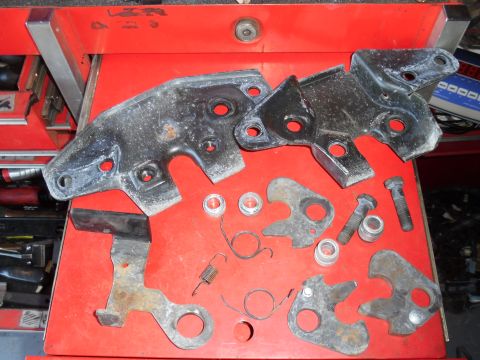 1993 Ford Bronco - This had some pink residue inside & out (like some candy resin), so I stripped & lubed it without further damaging the factory black oxide…