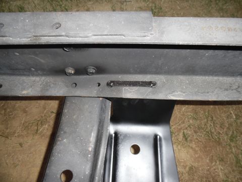 1993 Ford Bronco - Just like on my '83, I welded its bolts to these plates so they don't need backup when I R&I the skidplate. [url=https://www.rustoleum.com/…