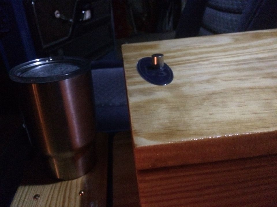 Magnet in place.