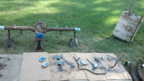 1996 Ford Bronco - Ready to get "undercoated"; not the gas tank...