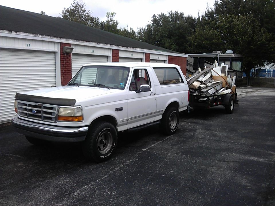 11/9/15 Load of aluminum gutter scrap. Around $150 worth.