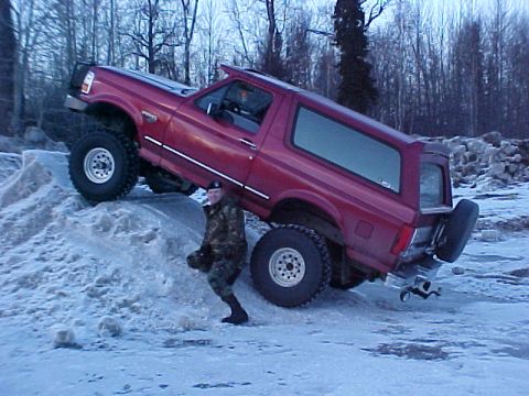 1995 Ford Bronco - climb done