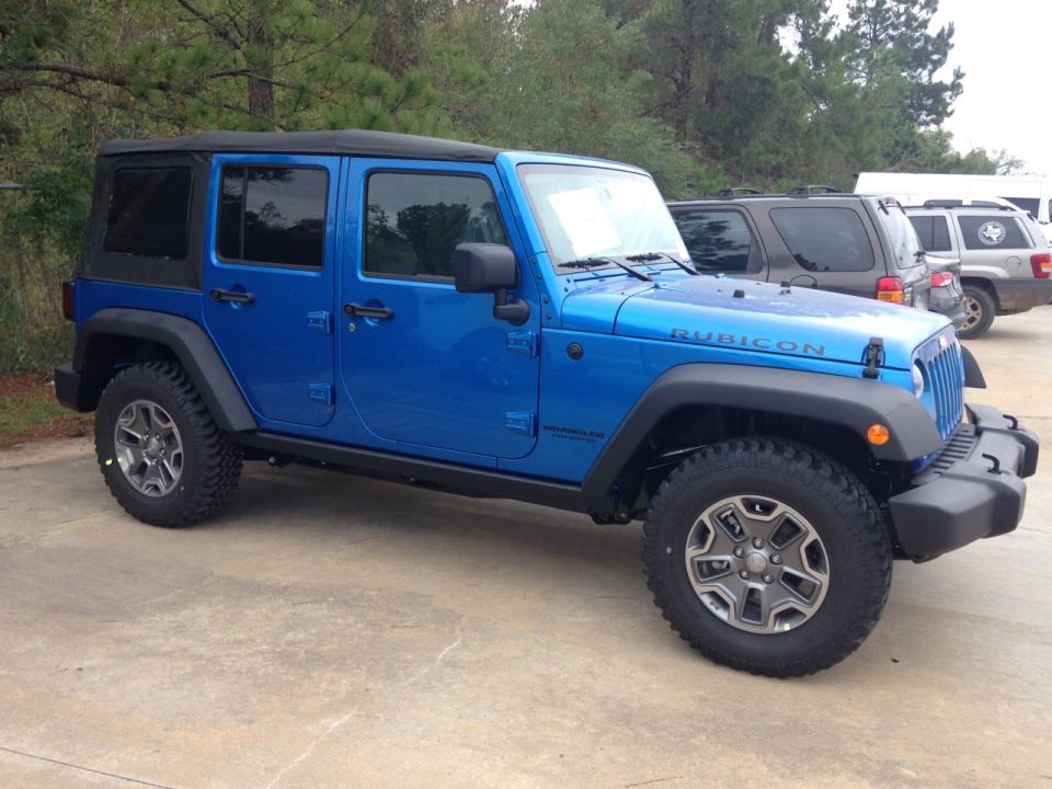 2016 Jeep Wrangler “blue beast”