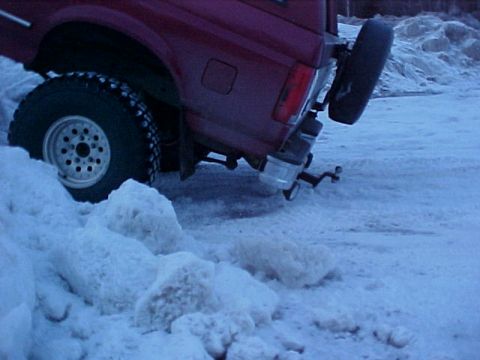 1995 Ford Bronco - rear drag