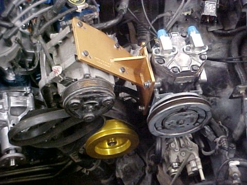 1995 Ford Bronco - compressor installed (might as well)