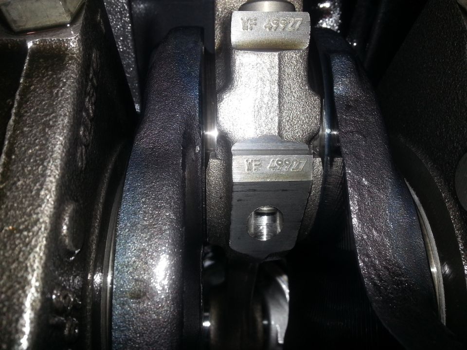 Crankshaft with part number VF 49927