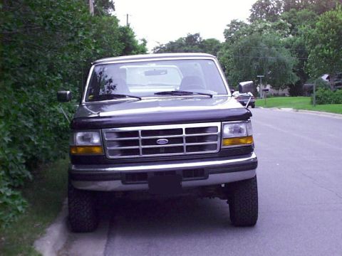 1997 Ford F-250 - Bought it for towing. One of the most stiff suspensions in a vehicle I have ever owned. Traded it for a new Excursion.