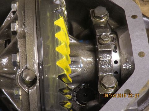 1986 Ford Bronco - just lubing everything up before we button her up for the next year. If you look closely you can see where I whacked that bearing.