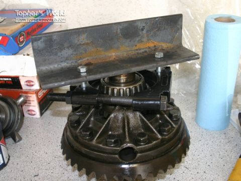 1986 Ford Bronco - this isn't my carrier, but we used the same principle to pull the carrier bearings off. but even with an impact, we were able to bend 3/8 p…