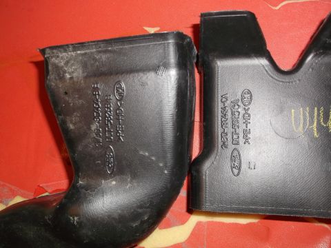 1999 Mercury Grand Marquis - Ford air intake duct parts shown with visible part numbers.