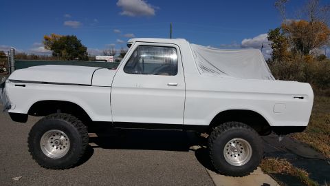 After Paint - 1978 Ford Bronco