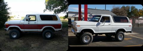 1978 Ford Bronco - Before/After