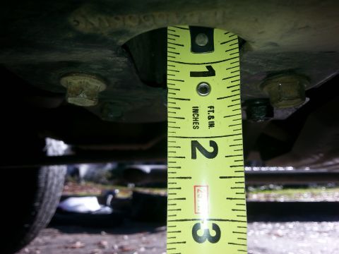 2001 Ford Explorer - sport trac explorer longer torsion bolt