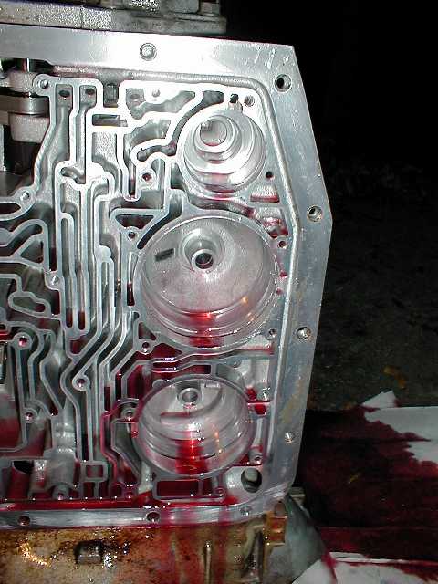 1991 Ford Crown Victoria LTD - After pulling the valve body and servos
