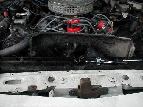 1991 Ford Crown Victoria LTD - Take the fan off for easier cranking