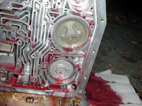 1991 Ford Crown Victoria LTD - After valve body was removed