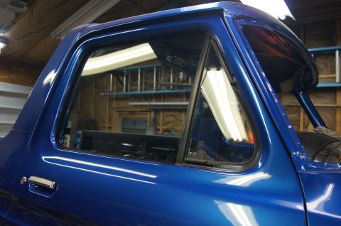 1979 Ford Bronco - One of the jobs I was dreading. Putting new gaskets in the wing windows and installing them in the door shell. one down one to go. Not that…