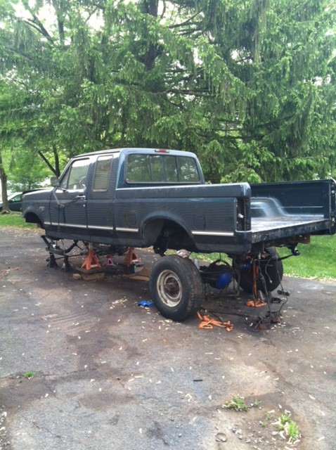 1995 Ford F-150 - some good progress