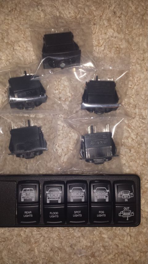 1996 Ford Bronco - OTRATTW switches
