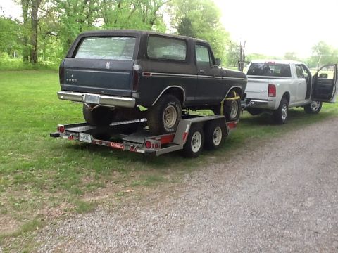 1979 Ford Bronco - The day I brought him home.