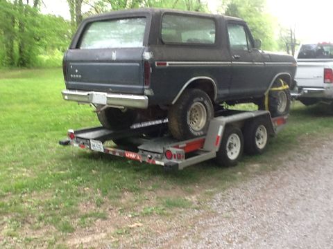 1979 Ford Bronco - Not a bad trade for a Jeep.
