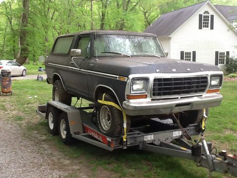 1979 Ford Bronco - The body, frame and drivetrain look awesome.