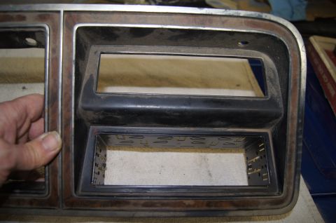 1979 Ford Bronco - This is the generic mounting bracket that came with the Boss stereo and its perfect for this application.