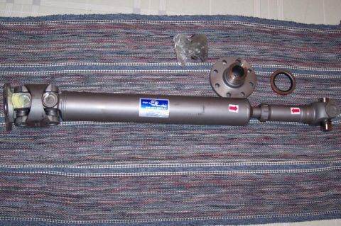 1978 Ford Bronco - High Angle Driveline 1 ton rear driveshaft ready to go in.