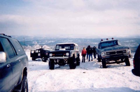 1978 Ford Bronco - toys for tots 2002 top of the world