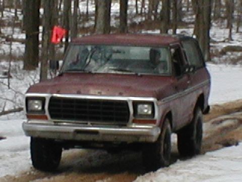 1979 Ford Bronco II - This Ford Bronco appears to be from the late 1970s, likely a 1978 model, based on its grille design.
