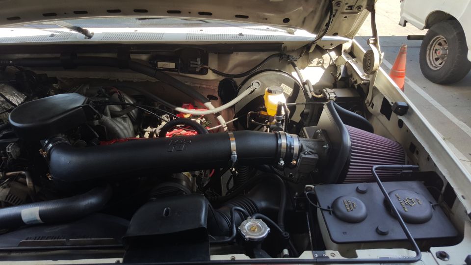 New K & N FIPK
Trans Dapt TB Spacer
MSD Coil
Jegs 8mm wires
Ford Motorcraft plugs
New radiator
New reservoir
All new hoses
Goodyear Gatorback Belt
Cleaned Engine bay
New master cylinder
Hawk brake pads front
SSBC front brake rotors
All new brake drums in rear
New battery
All new fluids