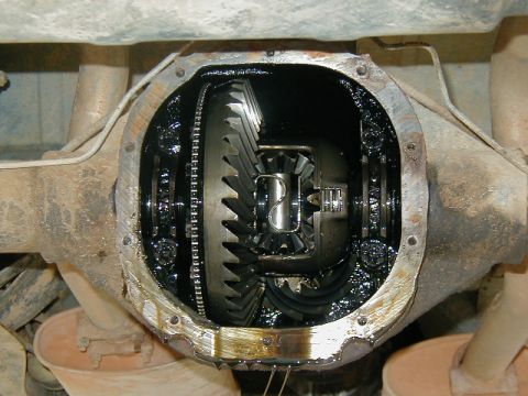 1990 Ford Bronco - Good view of Z spring