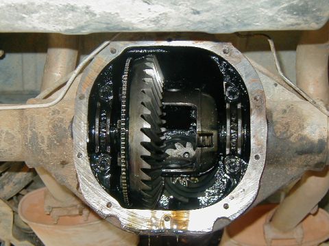 1990 Ford Bronco - Gears removed