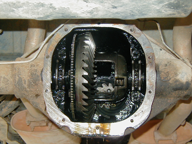 Gears removed