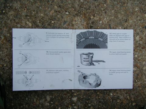 1990 Ford Bronco - Pgs 6 and 7 of manual